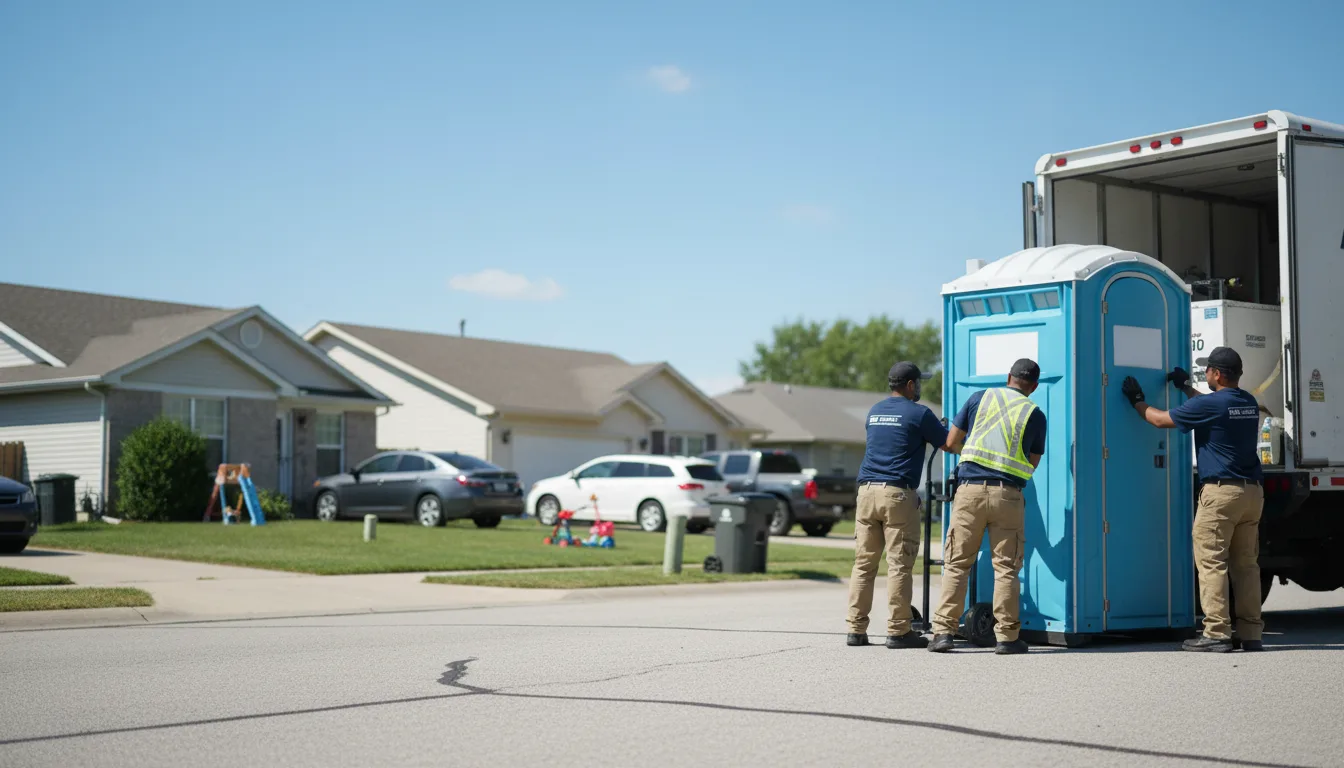 Standard Porta Potty Rentals in Alvin, IL near me